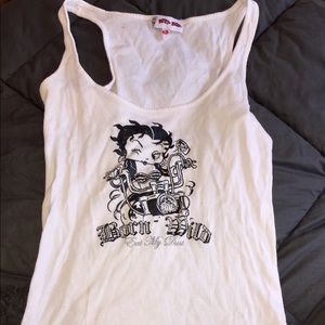 Betty Boop collectible fun tank top!
